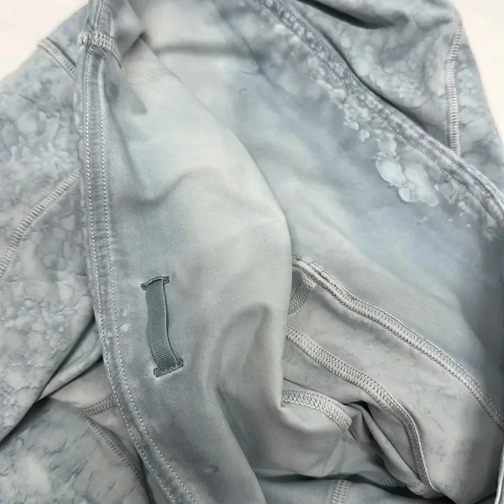 Lululemon Fast and Free Nulux Tights Leggings Athletic Pants Blue 25”  Size 10